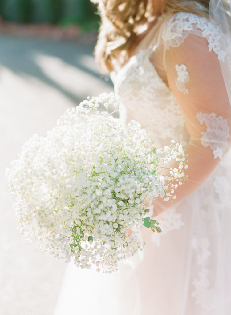 L'Auberge De Sedona Wedding -Baby's breath bouquet
